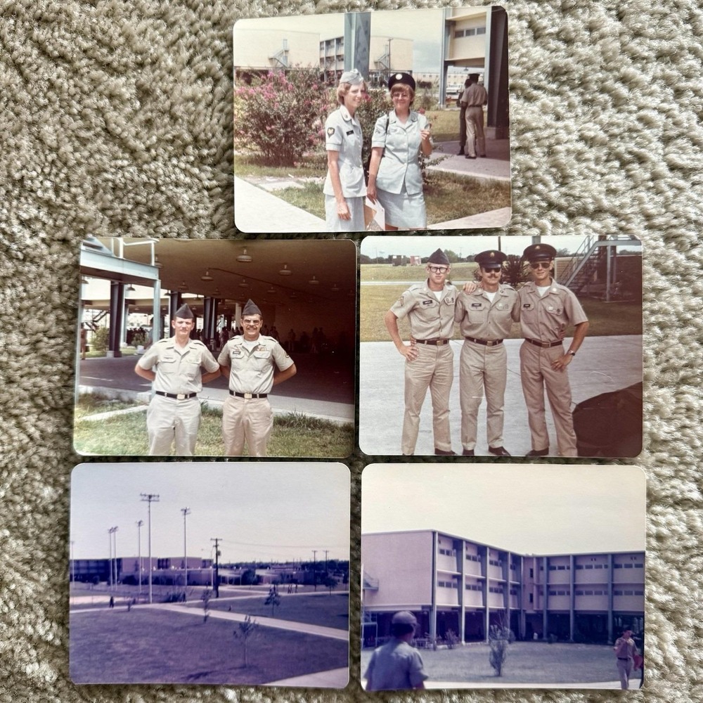 Lot x5 Vintage 1970 Army National Guard Training Photos WA SP 4 Herbert Pardee